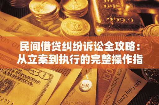 济南民间借贷纠纷诉讼全攻略：从立案到执行的完整操作指南