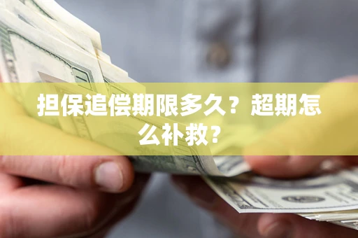 济南担保追偿期限多久？超期怎么补救？