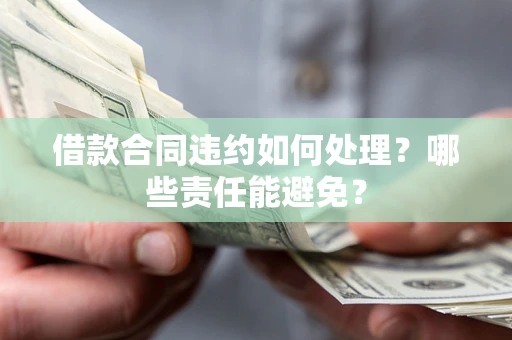 济南借款合同违约如何处理？哪些责任能避免？